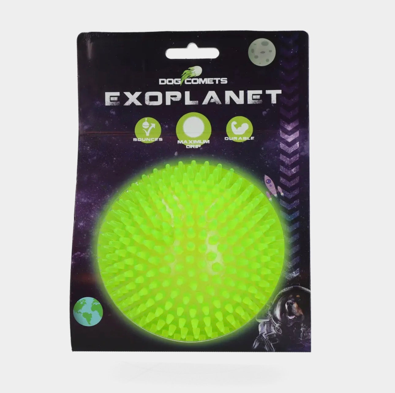 Dog Comets Exoplanet Green Large