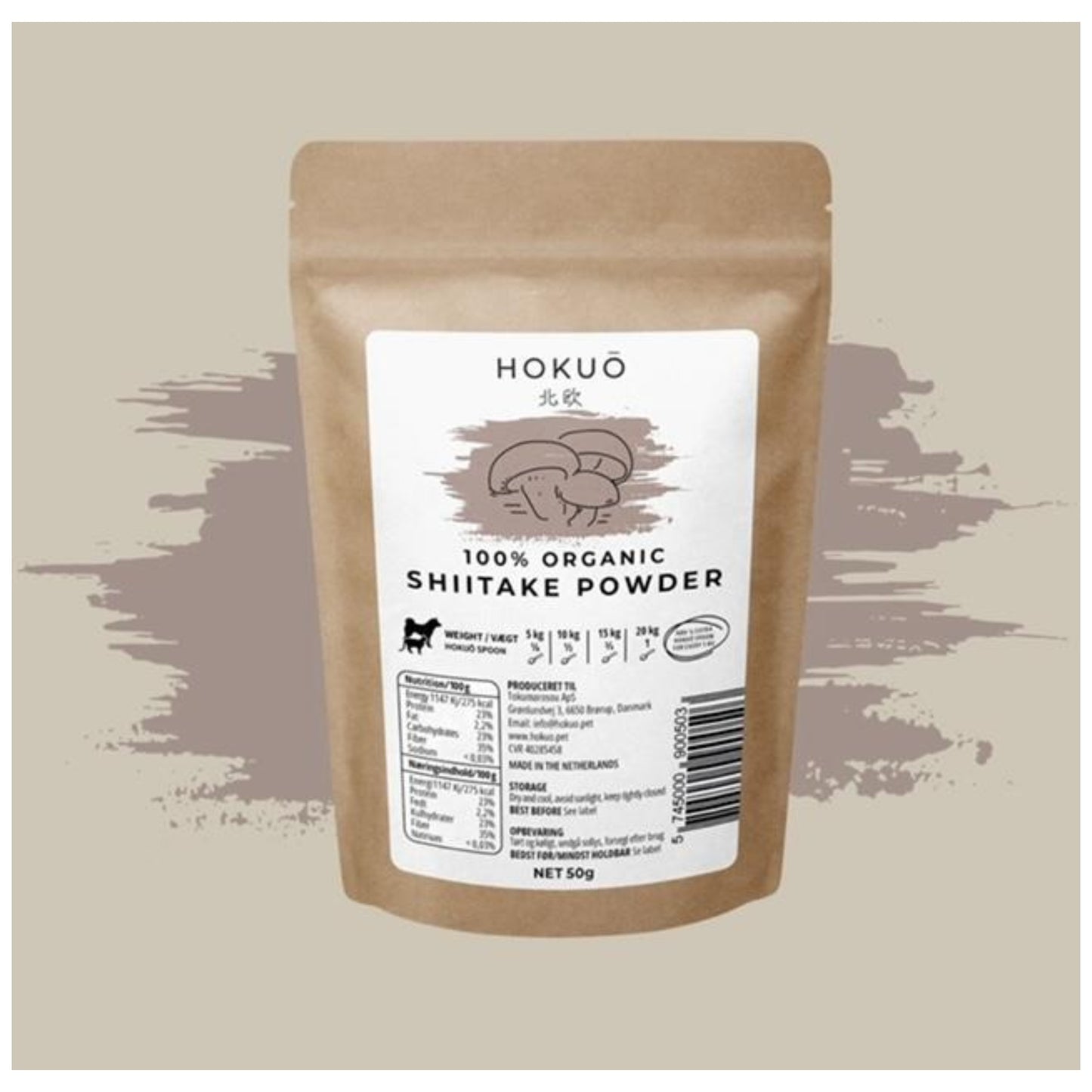 Biologisch Shiitake poeder